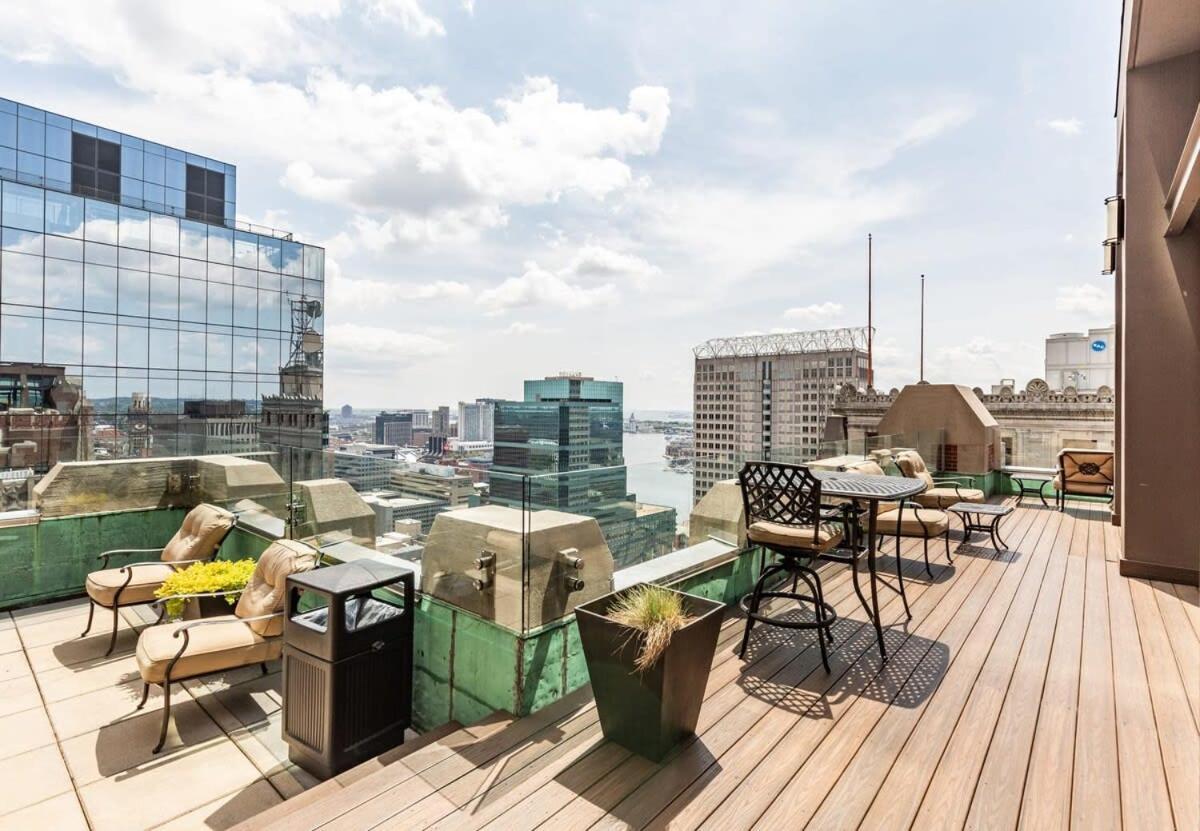 2Br Luxury Apartment With Rooftop Deck & Pool Baltimore Extérieur photo