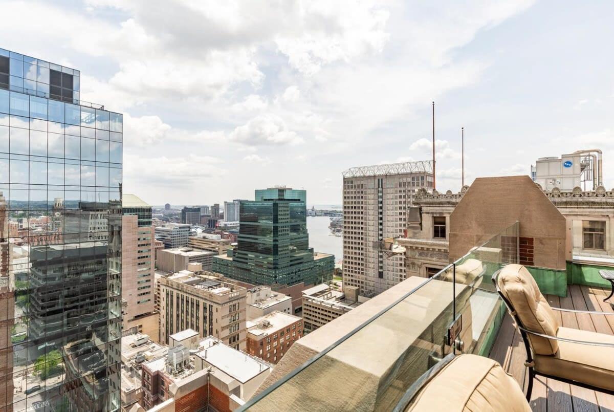 2Br Luxury Apartment With Rooftop Deck & Pool Baltimore Extérieur photo