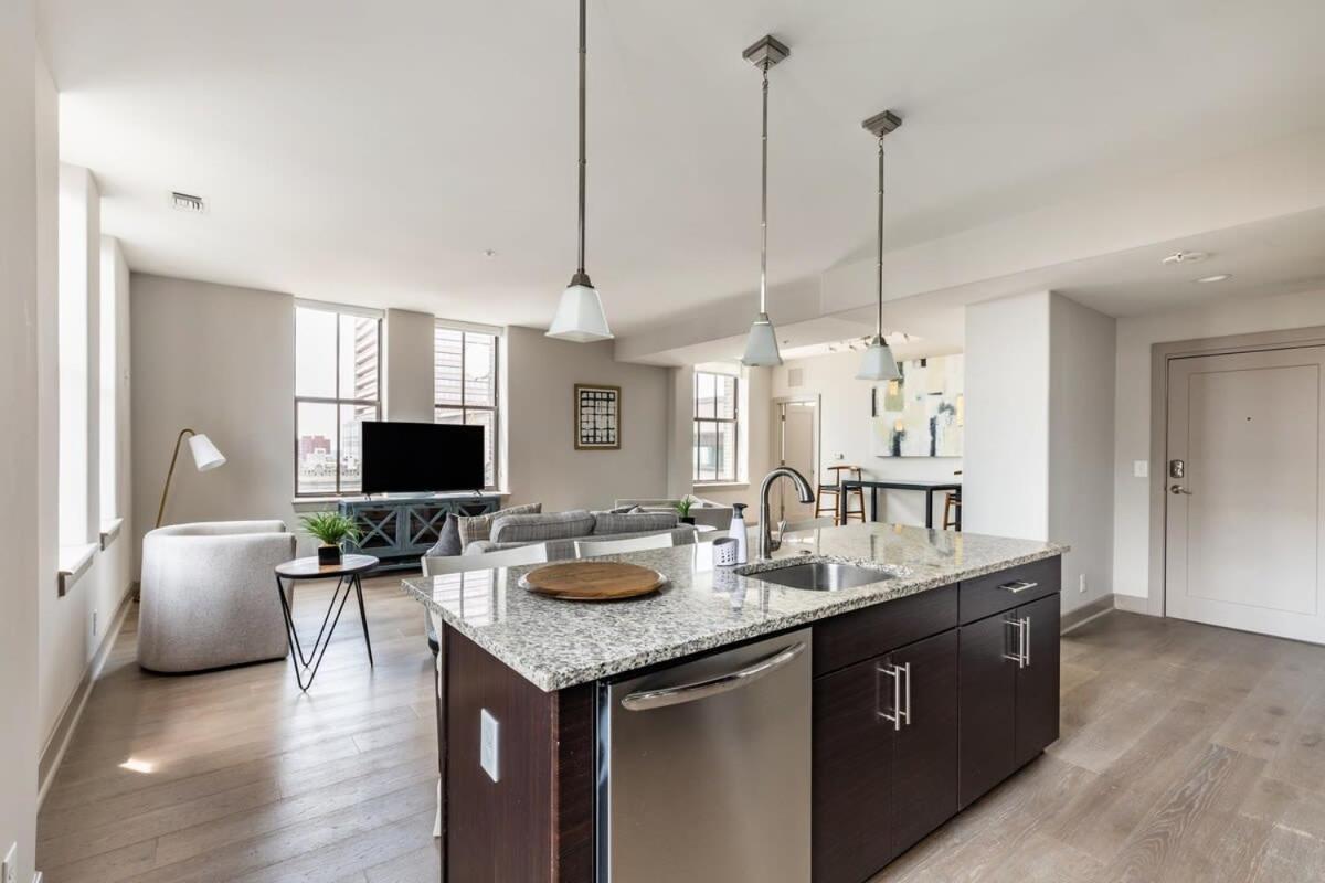 2Br Luxury Apartment With Rooftop Deck & Pool Baltimore Extérieur photo