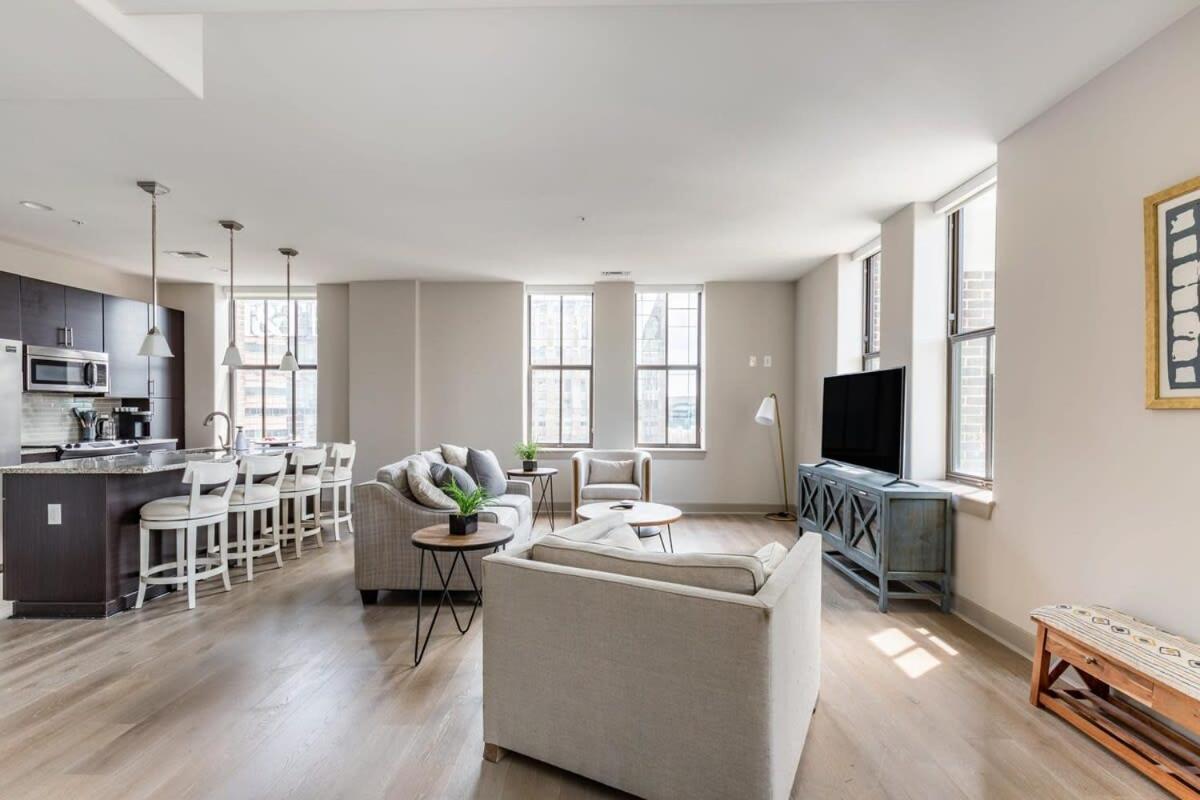 2Br Luxury Apartment With Rooftop Deck & Pool Baltimore Extérieur photo